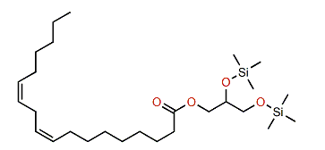 (Z,Z)-9,12-Octadecadienoic acid 2,3-bis[(trimethylsilyl)oxy]propyl ester